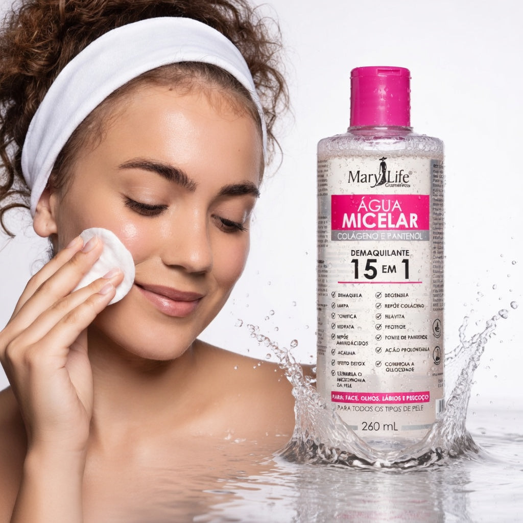 Kit Glow Renew – Detox & Regeneração - Água Micelar e Rosa Mosqueta - Imagem 4
